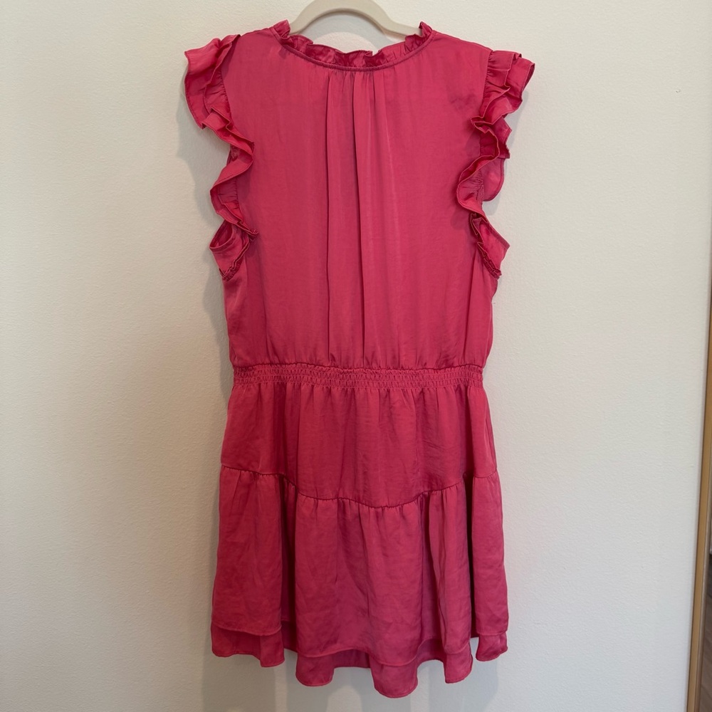 NWT Steve Madden Pink Ruffled Dress - Picture 10 of 11